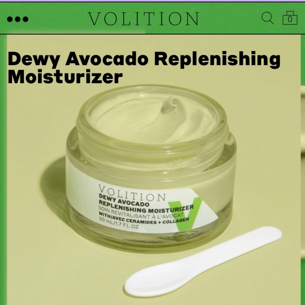 Volition Dewy Avocado Replenishing Moisturizer - Green - Picture 5 of 6